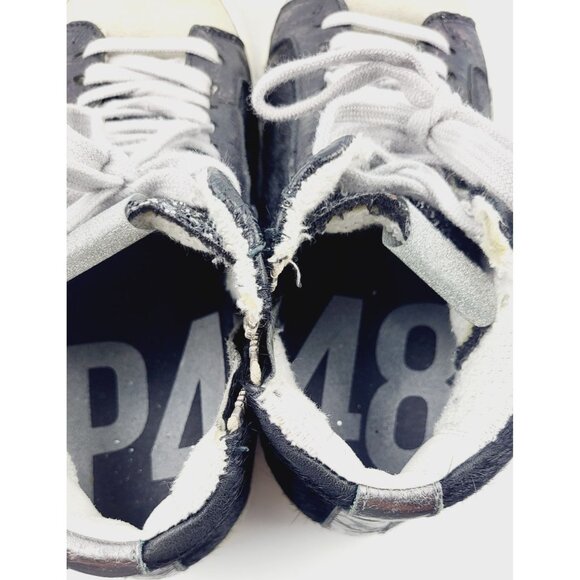 P448 John Calf Hair Lace Up High Top Sneakers Size -‎ 36 / US 6 - Picture 15 of 15